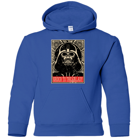 Sweatshirts Royal / YS Order to the galaxy Youth Hoodie