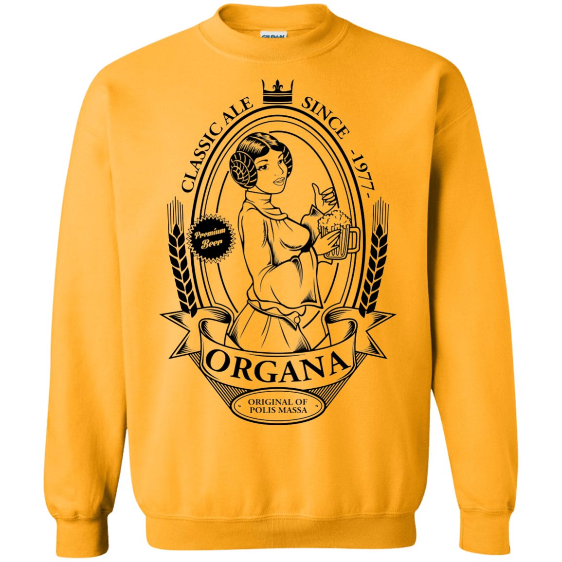 Sweatshirts Gold / S Organa Ale Crewneck Sweatshirt