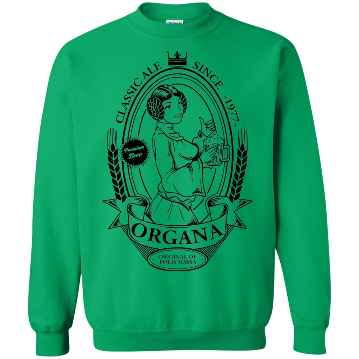 Sweatshirts Irish Green / S Organa Ale Crewneck Sweatshirt