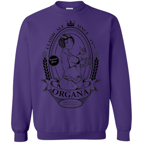 Sweatshirts Purple / S Organa Ale Crewneck Sweatshirt