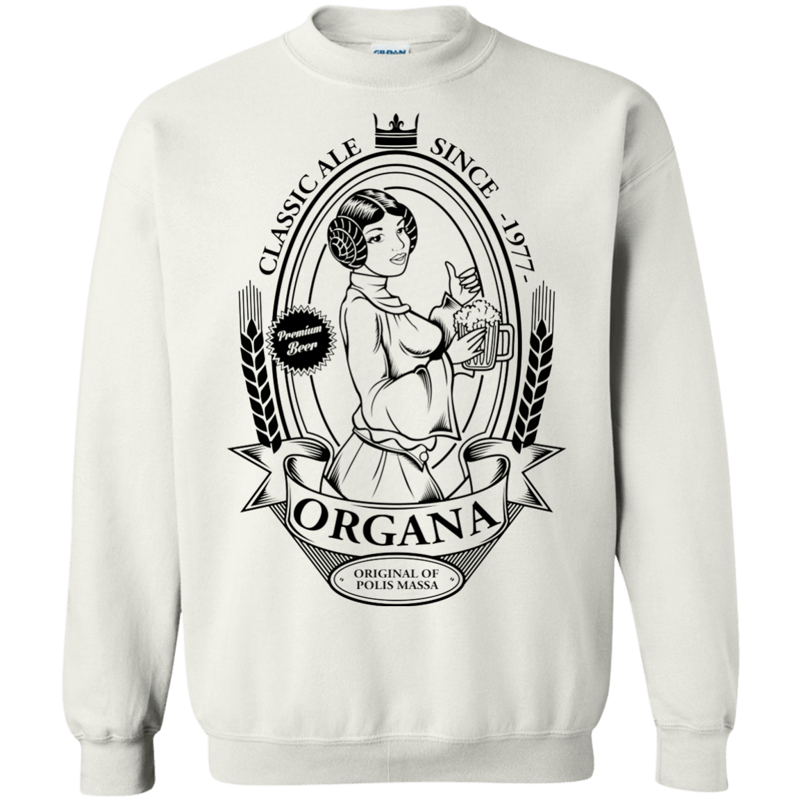 Sweatshirts White / S Organa Ale Crewneck Sweatshirt