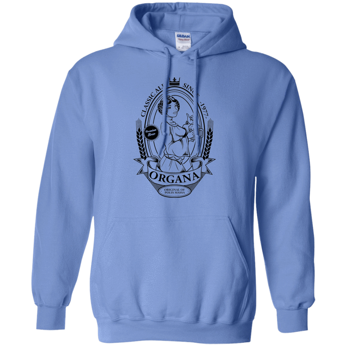 Sweatshirts Carolina Blue / S Organa Ale Pullover Hoodie