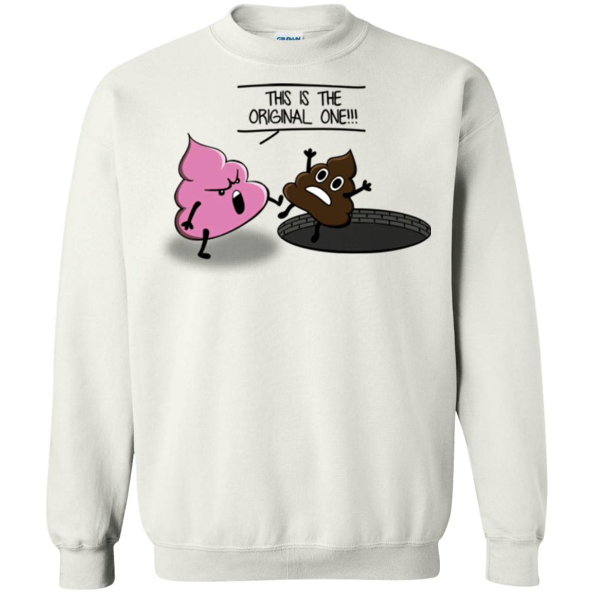 Sweatshirts White / Small Original one Crewneck Sweatshirt