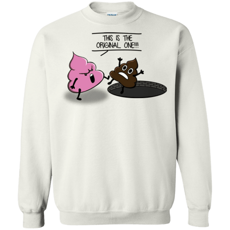 Sweatshirts White / Small Original one Crewneck Sweatshirt