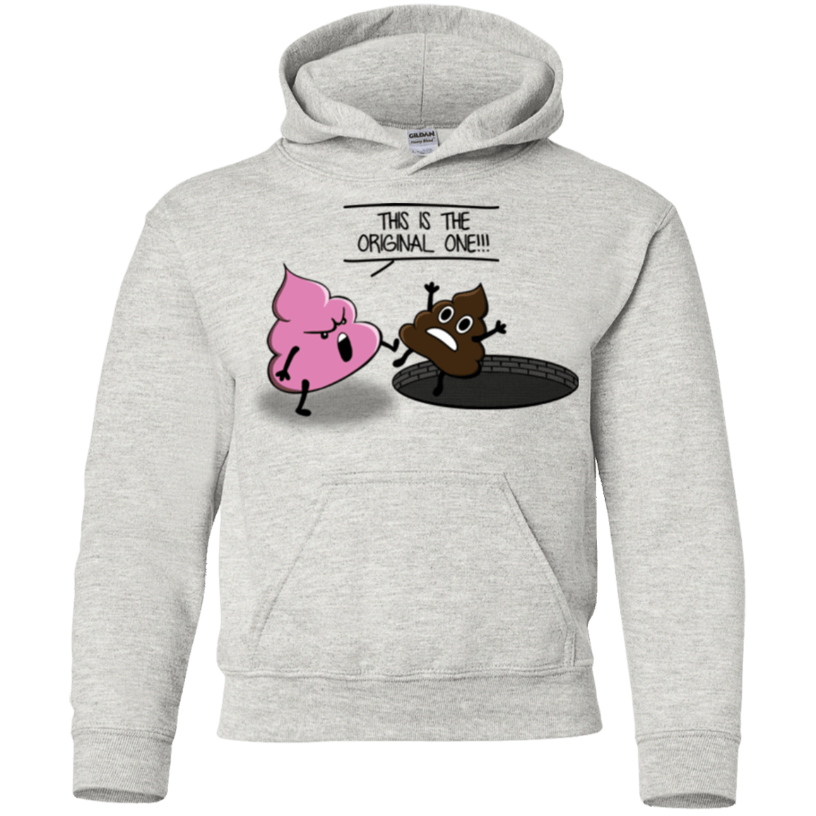 Sweatshirts Ash / YS Original one Youth Hoodie