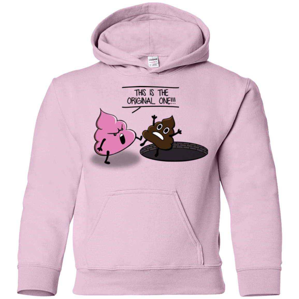 Sweatshirts Light Pink / YS Original one Youth Hoodie