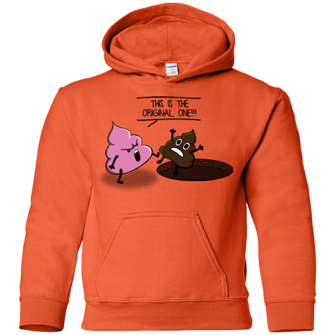 Sweatshirts Orange / YS Original one Youth Hoodie