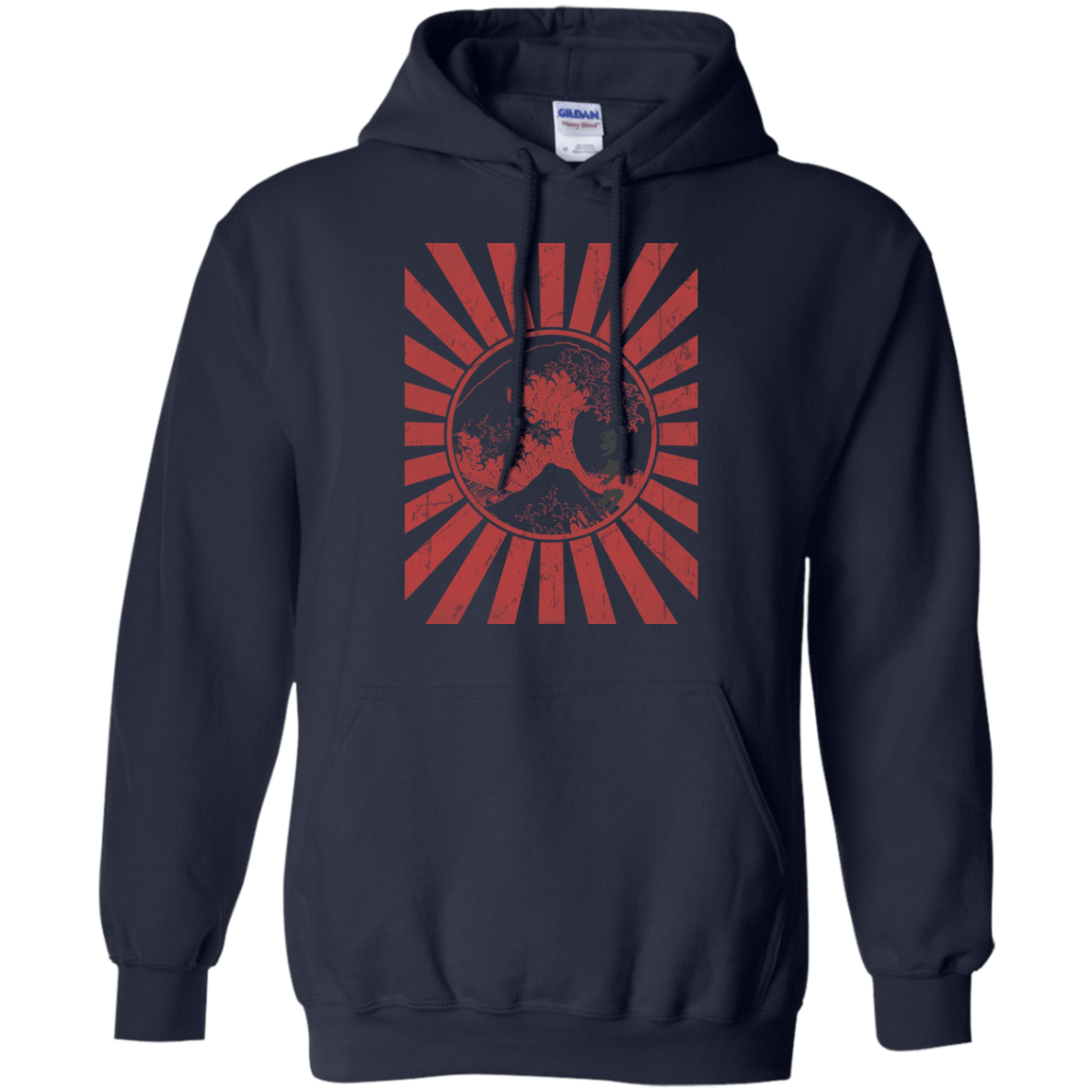 Sweatshirts Navy / Small Otaku Flag Pullover Hoodie