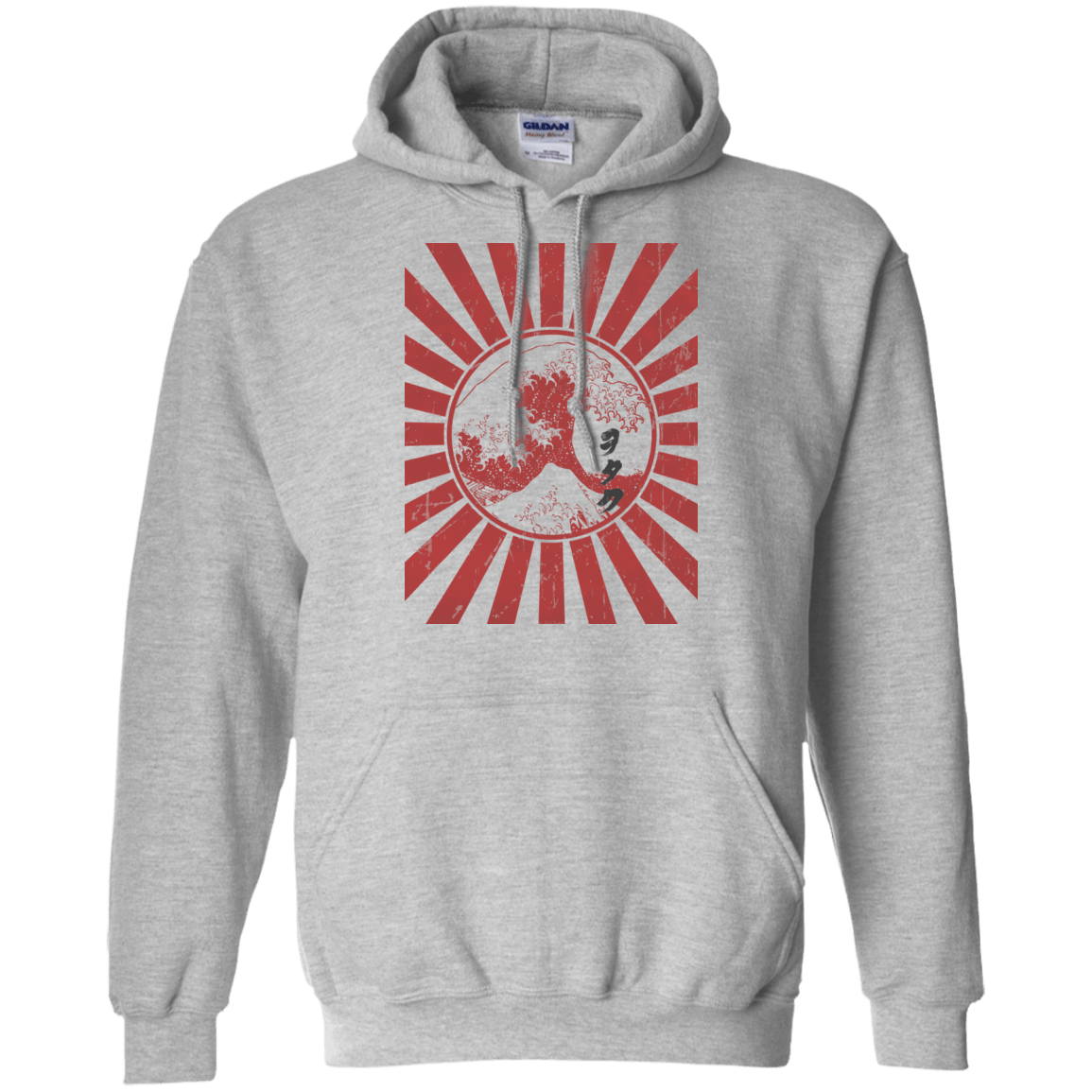 Sweatshirts Sport Grey / Small Otaku Flag Pullover Hoodie