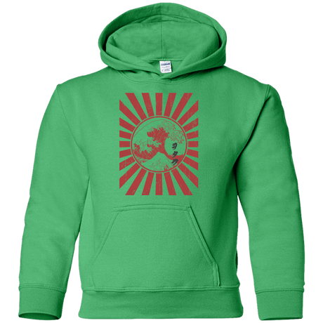 Sweatshirts Irish Green / YS Otaku Flag Youth Hoodie