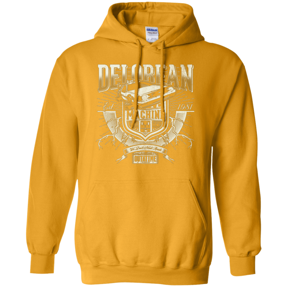 Sweatshirts Gold / Small Outa Time Pullover Hoodie