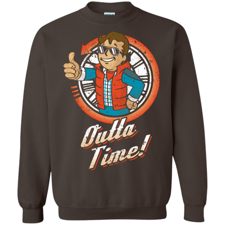Sweatshirts Dark Chocolate / Small Outta Time Crewneck Sweatshirt