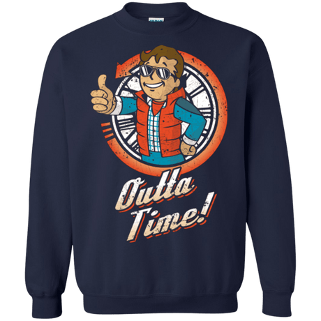 Sweatshirts Navy / Small Outta Time Crewneck Sweatshirt