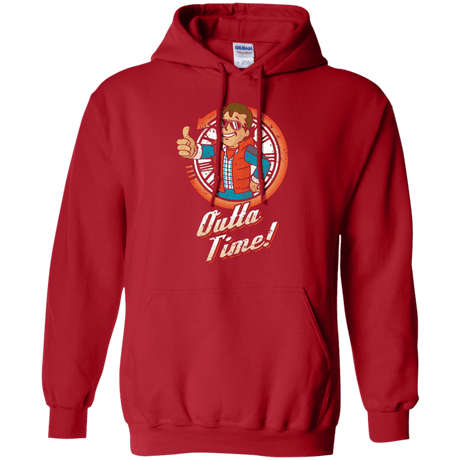 Sweatshirts Red / Small Outta Time Pullover Hoodie