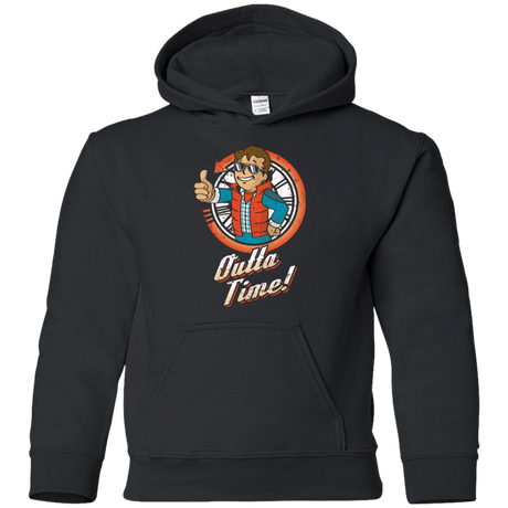 Sweatshirts Black / YS Outta Time Youth Hoodie