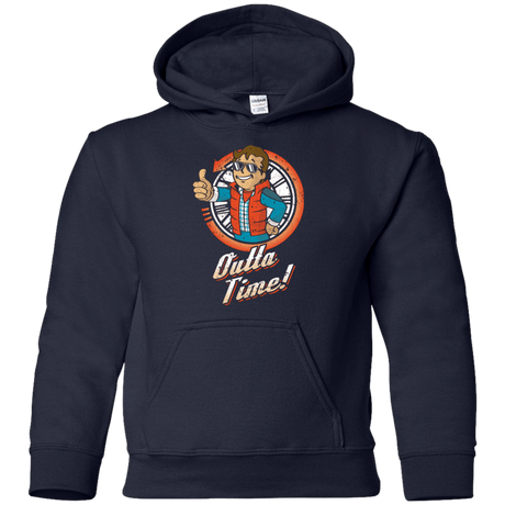Sweatshirts Navy / YS Outta Time Youth Hoodie