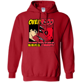 Sweatshirts Red / Small Over 9000 Pullover Hoodie