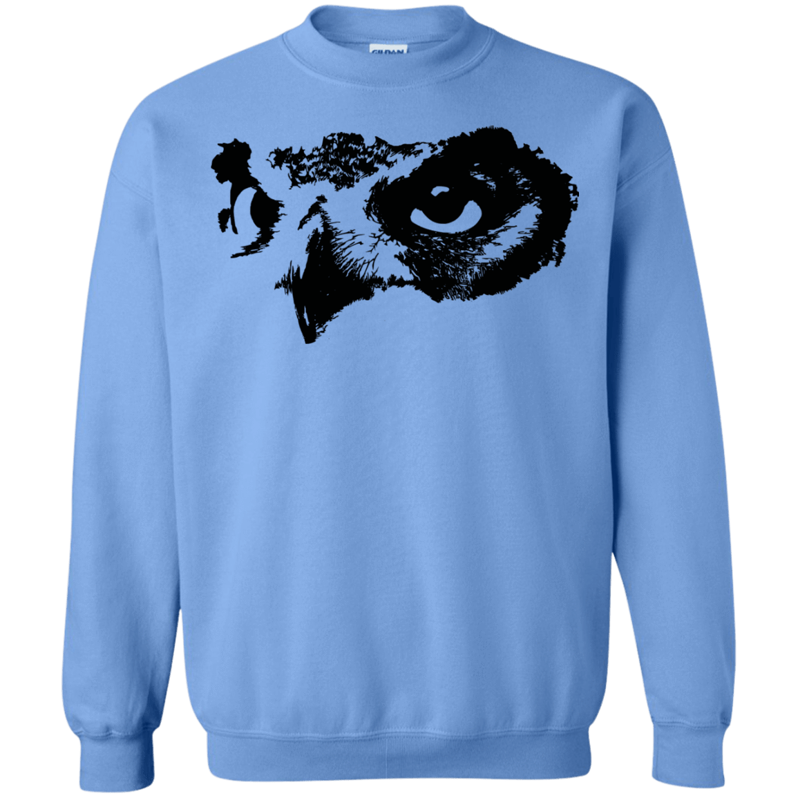 Sweatshirts Carolina Blue / S Owl Eyes Crewneck Sweatshirt