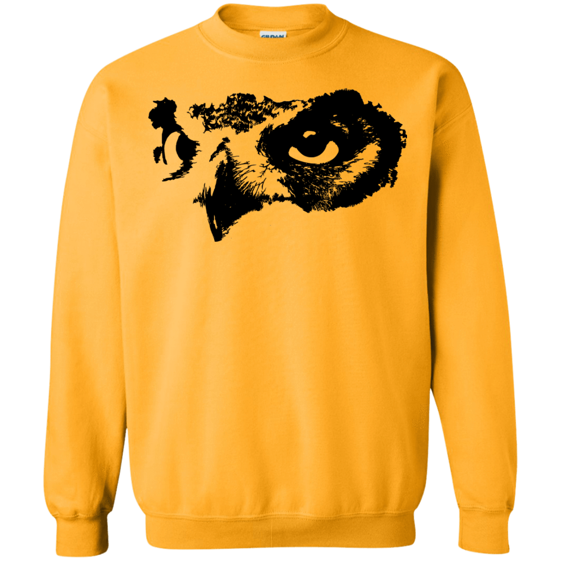 Sweatshirts Gold / S Owl Eyes Crewneck Sweatshirt