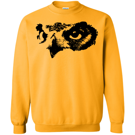 Sweatshirts Gold / S Owl Eyes Crewneck Sweatshirt