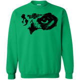 Sweatshirts Irish Green / S Owl Eyes Crewneck Sweatshirt