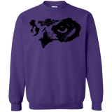 Sweatshirts Purple / S Owl Eyes Crewneck Sweatshirt