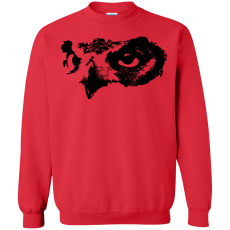 Sweatshirts Red / S Owl Eyes Crewneck Sweatshirt