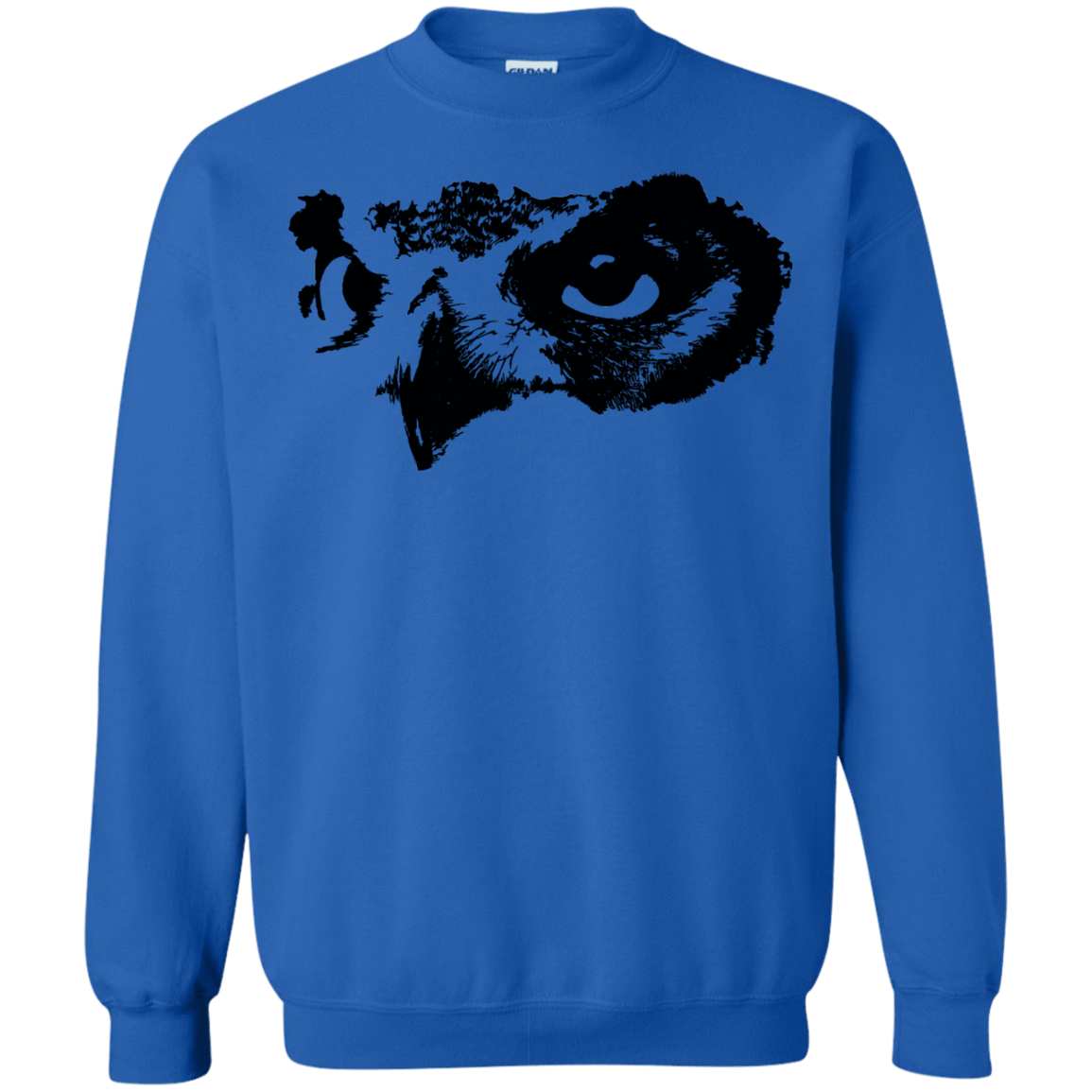 Sweatshirts Royal / S Owl Eyes Crewneck Sweatshirt