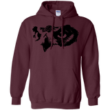 Sweatshirts Maroon / S Owl Eyes Pullover Hoodie
