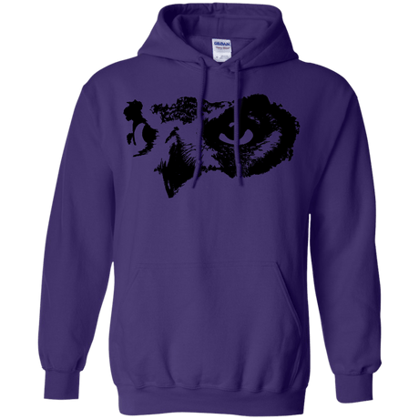 Sweatshirts Purple / S Owl Eyes Pullover Hoodie