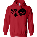 Sweatshirts Red / S Owl Eyes Pullover Hoodie