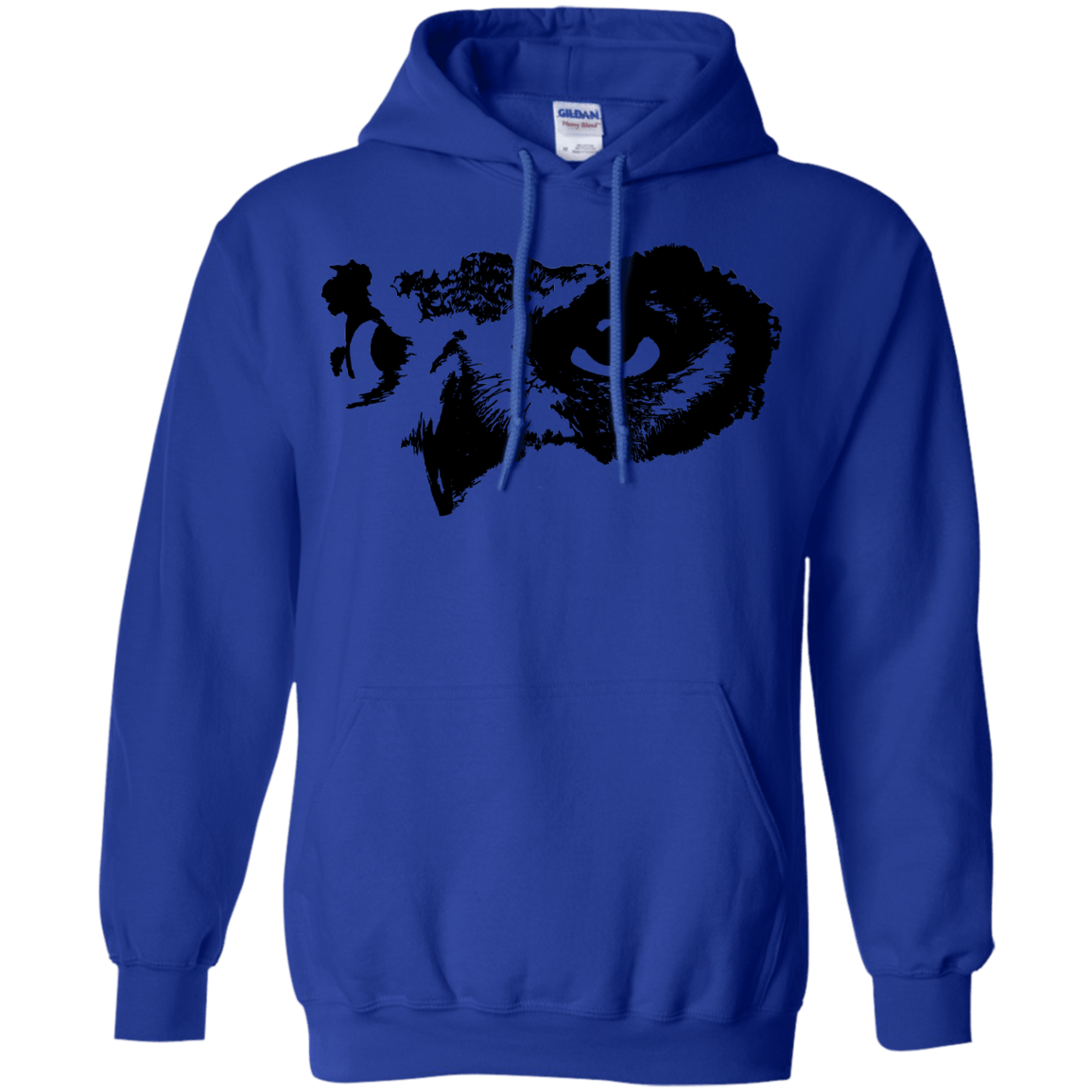 Sweatshirts Royal / S Owl Eyes Pullover Hoodie