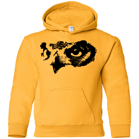 Sweatshirts Gold / YS Owl Eyes Youth Hoodie