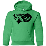 Sweatshirts Irish Green / YS Owl Eyes Youth Hoodie
