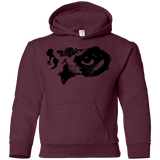 Sweatshirts Maroon / YS Owl Eyes Youth Hoodie