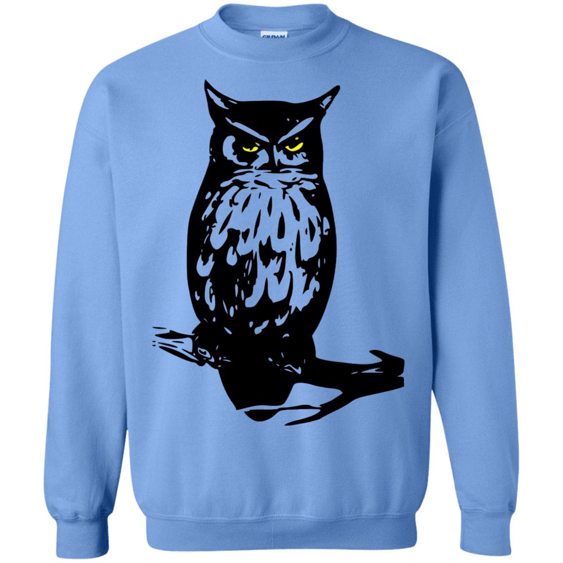 Sweatshirts Carolina Blue / S Owl Portrait Crewneck Sweatshirt