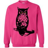 Sweatshirts Heliconia / S Owl Portrait Crewneck Sweatshirt