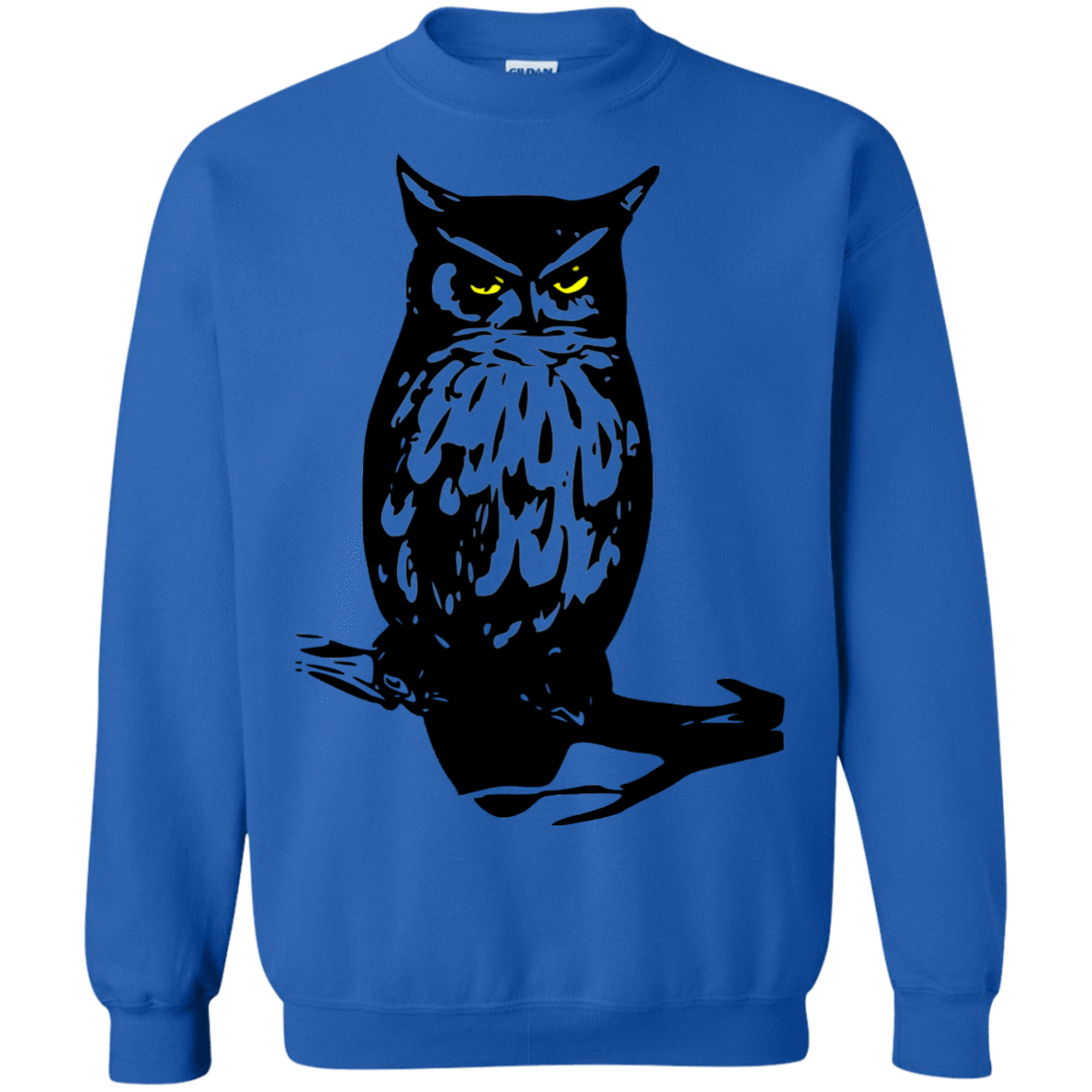 Sweatshirts Royal / S Owl Portrait Crewneck Sweatshirt