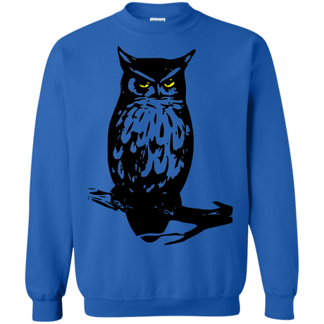 Sweatshirts Royal / S Owl Portrait Crewneck Sweatshirt