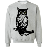 Sweatshirts Sport Grey / S Owl Portrait Crewneck Sweatshirt