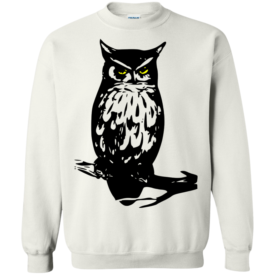 Sweatshirts White / S Owl Portrait Crewneck Sweatshirt