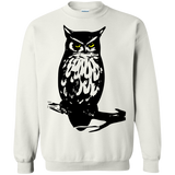 Sweatshirts White / S Owl Portrait Crewneck Sweatshirt