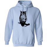 Sweatshirts Light Blue / S Owl Portrait Pullover Hoodie