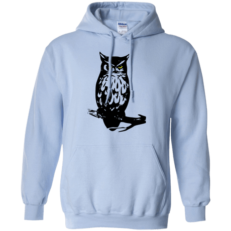 Sweatshirts Light Blue / S Owl Portrait Pullover Hoodie