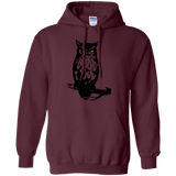 Sweatshirts Maroon / S Owl Portrait Pullover Hoodie