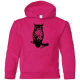 Sweatshirts Heliconia / YS Owl Portrait Youth Hoodie