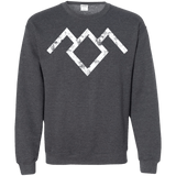 Sweatshirts Dark Heather / Small Owl Symbol Crewneck Sweatshirt
