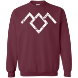 Sweatshirts Maroon / Small Owl Symbol Crewneck Sweatshirt