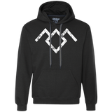 Sweatshirts Black / Small Owl Symbol Premium Fleece Hoodie