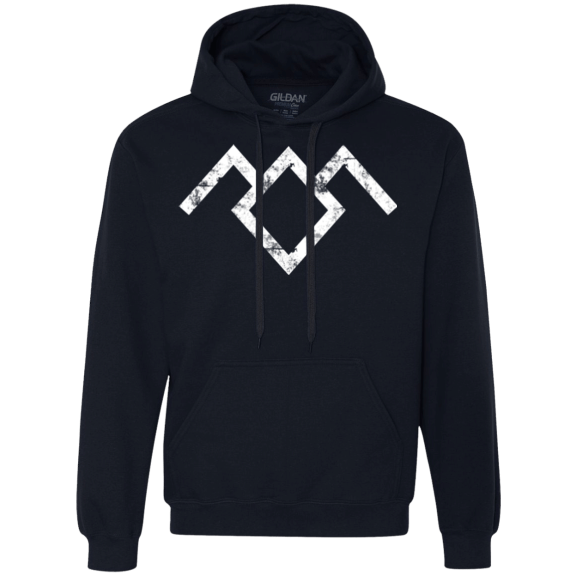 Sweatshirts Navy / Small Owl Symbol Premium Fleece Hoodie